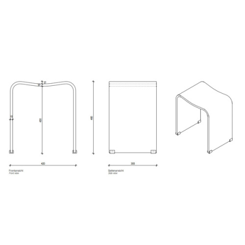 Табурет Decor Walther Universal черный - фото 2