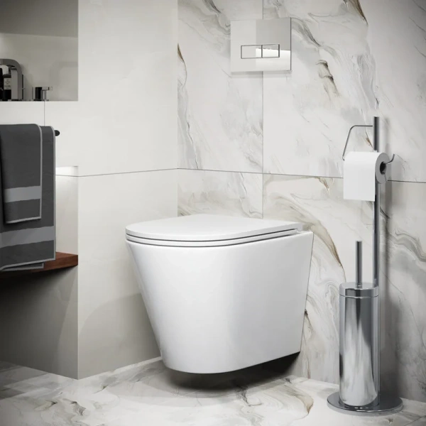 Унитаз подвесной Grossman безободковый, безободковые - фото 7