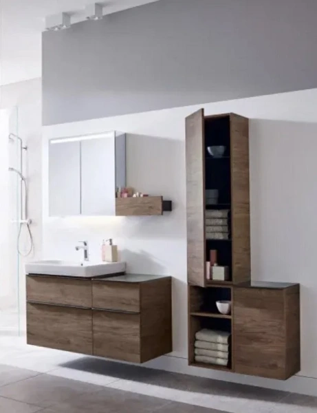 Тумба подвесная Geberit Smyle Square 500.357 45 см боковая, пристенные - фото 7