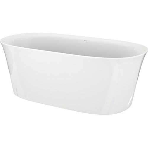 Ванна акриловая Duravit White Tulip 180x90 см белая, современныe, hi-tech - фото 3