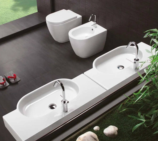 Раковина подвесная Hatria Area Y0UP01 80х45 см - фото 4