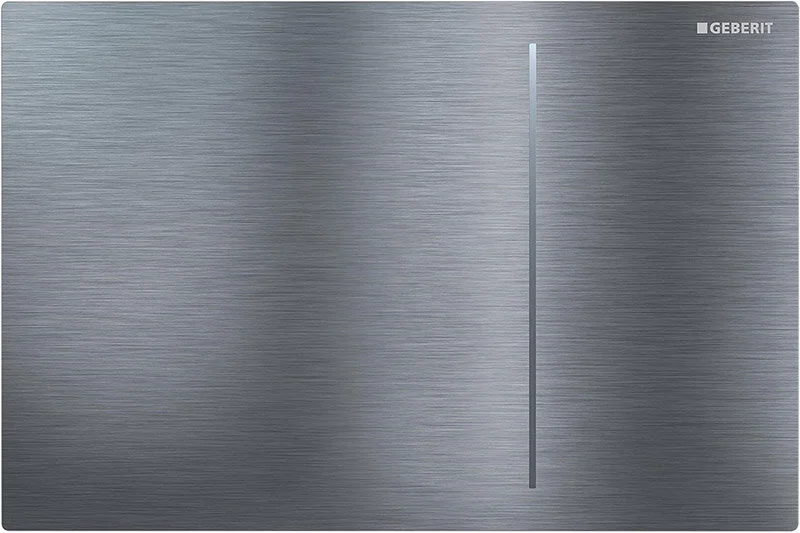 Смывная клавиша для двойного смыва, матовая нержавеющая сталь, Geberit Sigma 70 - фото 1