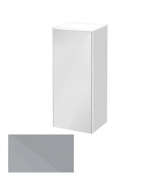 Шкафчик, петли справа, корпус:титан, фасад:стекло, титан Keuco Royal Reflex - фото 1