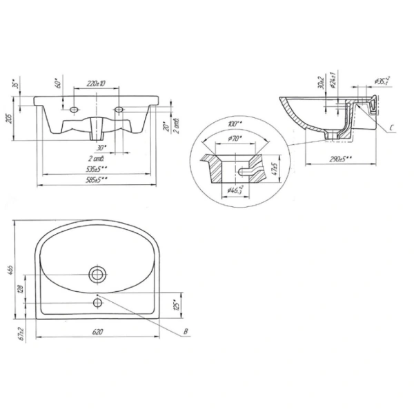 Схема, прямоугольной формы - фото 5