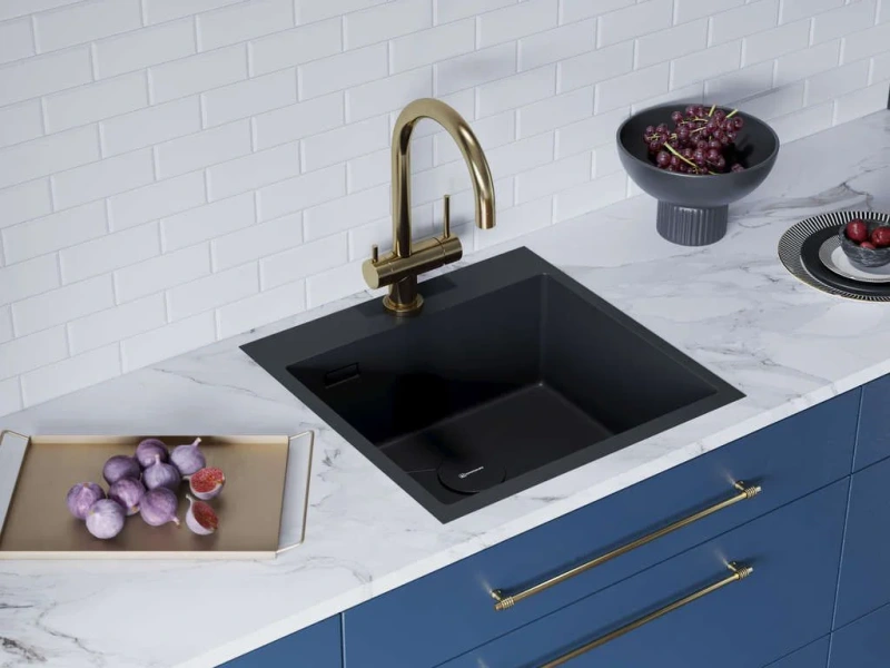 Мойка для кухни Omoikiri Akisame 51-GB 51 см графит - фото 4