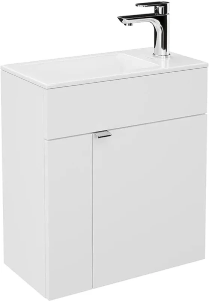 Тумба под раковину подвесная Kerama Marazzi Lato 50 см белая index_1 - фото 10