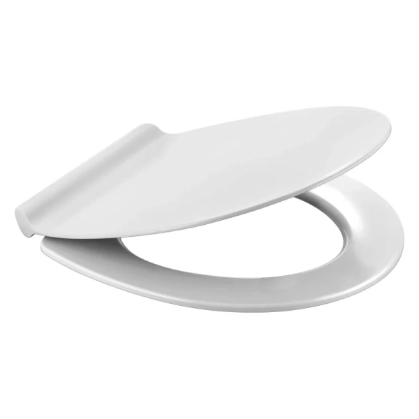 Крышка-сиденье с микролифтом BERGES Top белая - фото 1