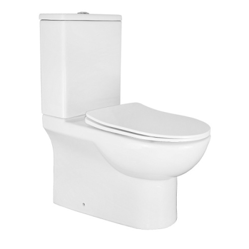 Унитаз компакт Azario Ambra с сиденьем микролифт - фото 1