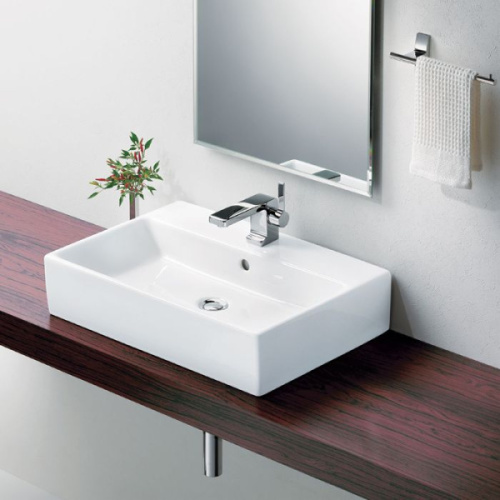 Раковина Villeroy & Boch Memento 60 см цвет ярко-белый с покрытием CeramicPlus, современные, hi-tech - фото 2