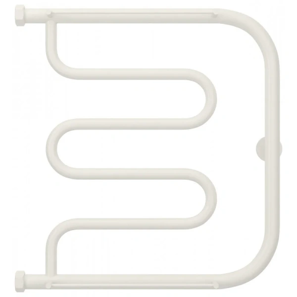 Полотенцесушитель водяной Сунержа Лира+ 50х50 см белый матовый, белыe - фото 3
