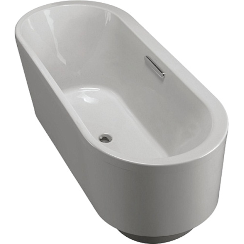 Ванна акриловая Jacob Delafon Evok 170x75 см овальная - фото 1