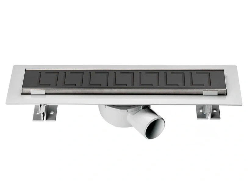 Душевой лоток Vincea Say Optima 75 см черный матовый/хром, хром, черые - фото 3