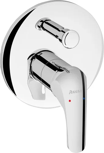 Смеситель скрытого монтажа с переключателем Ravak Rosa RS 065.00  X070050 - фото 1