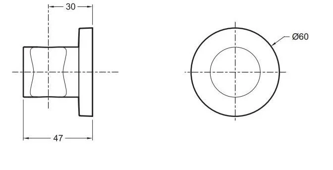 Держатель для ручного душа Jacob Delafon Modulo настенный - фото 2