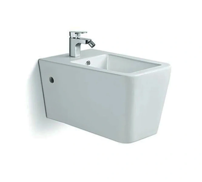 Биде подвесное Vincea Q-Line VB1-12 фарфоровое - фото 1