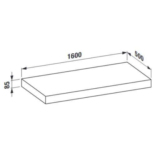 Схема, накладные (на столешницу) - фото 2