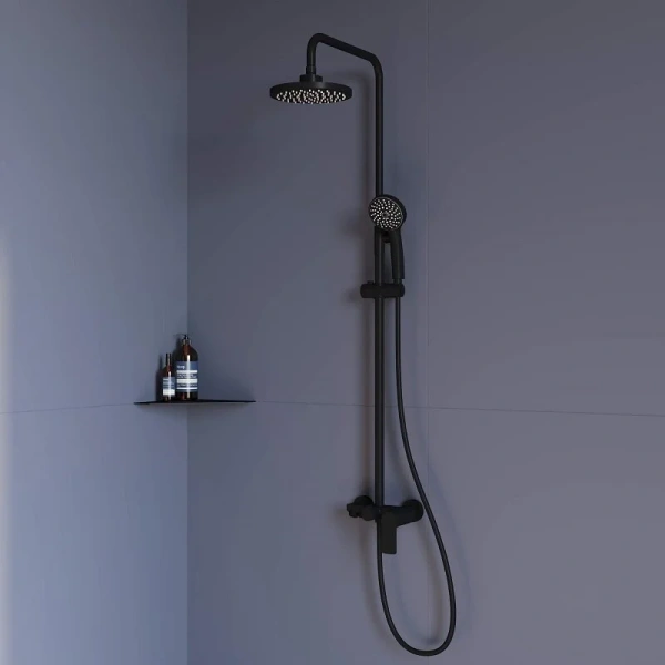 Душевая стойка RGW Shower Panels SP-26B черная - фото 1