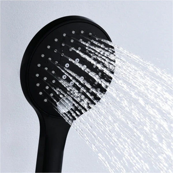 Лейка для душа Wasserkraft 3-функциональная, современные, hi-tech - фото 4