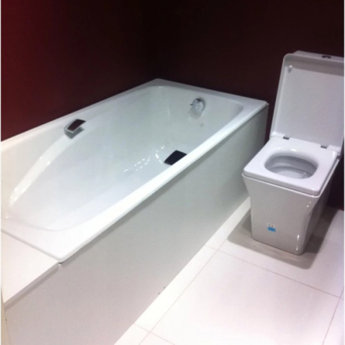 Ванна чугунная Jacob Delafon Repos 170х80 см белая, с отверстиями для ручек - фото 2