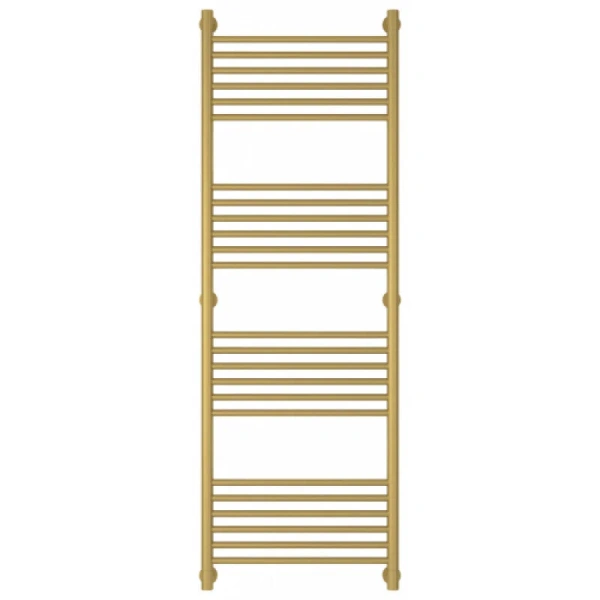 Полотенцесушитель водяной Сунержа Богема+ 50х150 см золотой шелк, золото - фото 3