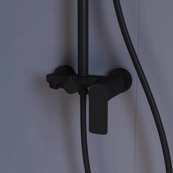 Душевая стойка RGW Shower Panels SP-26B черная - фото 4