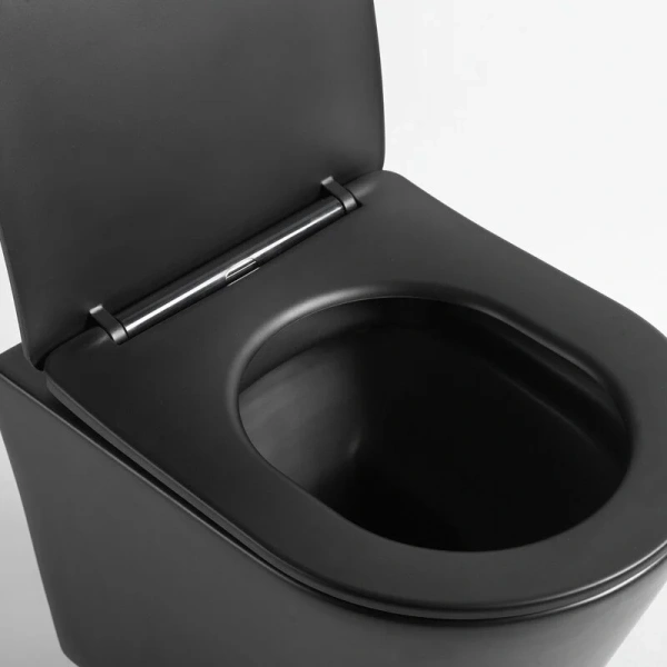 Унитаз подвесной Vincea Piatti черный матовый, черные - фото 6