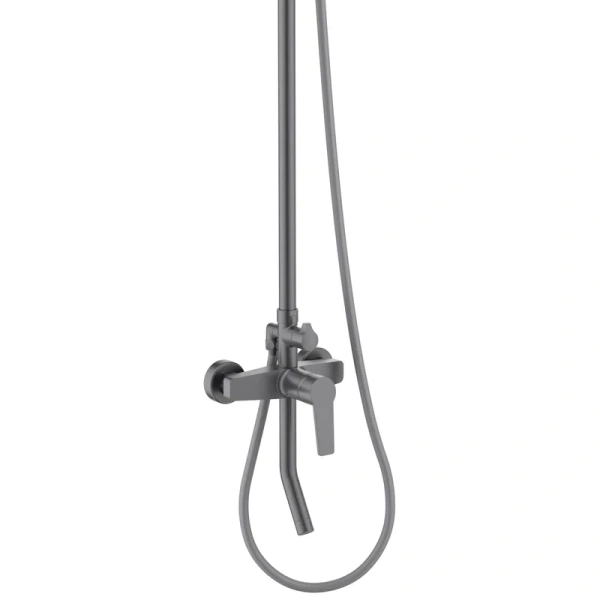 Душевая стойка Акватек Лугано оружейная сталь - фото 2