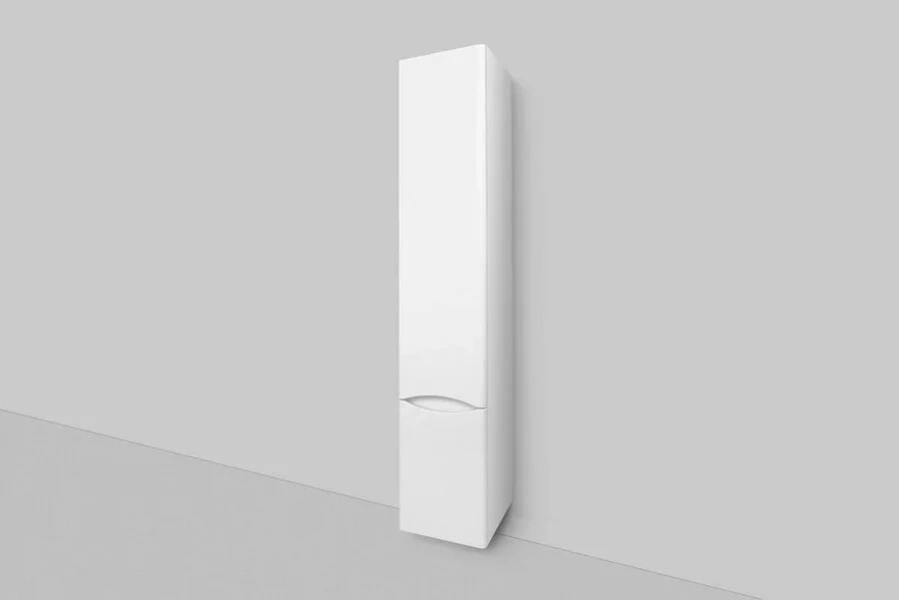 Шкаф-пенал подвесной Am.Pm Like 35 см левый белый, окрашенные - фото 9