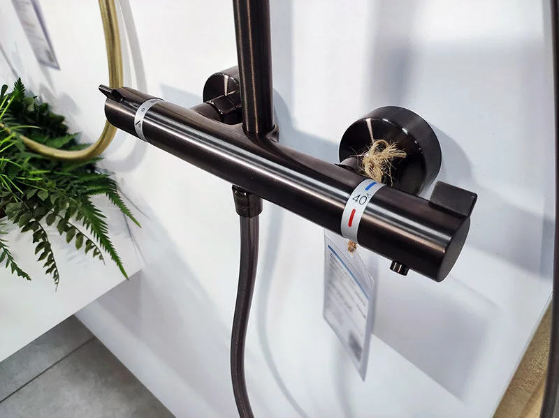 Душевая стойка Hansgrohe Croma Select S черный хром, нет в наличии - фото 9