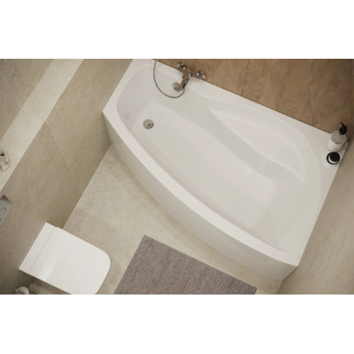 Ванна акриловая  Santek Майорка 150х90 без гидромассажа правосторонняя, приставные - фото 6