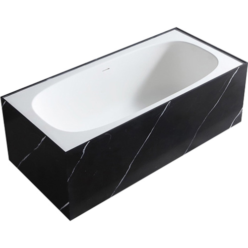Ванна из искусственного камня Abber Blitz AS9501 180x85 см отдельностоящая - фото 4