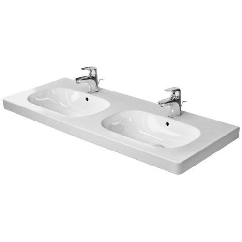 Раковина Duravit D-Code 120 см двойная - фото 1