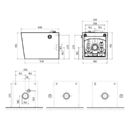 Унитаз напольный Lemark безободковый - фото 3