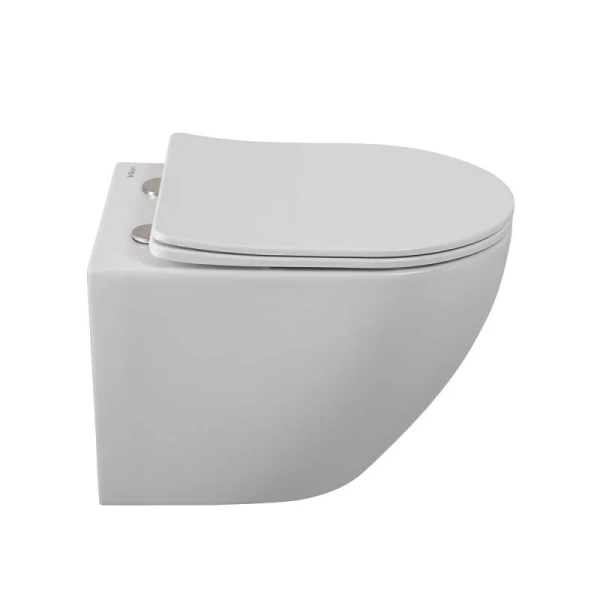 Унитаз подвесной BelBagno Sfera-R безободковый, с горизонтальным, прямым выпуском, с прямым выпуском - фото 7