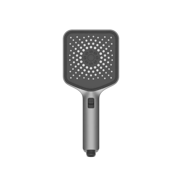 Душевой комплект Vincea вороненая сталь, современные, hi-tech - фото 5