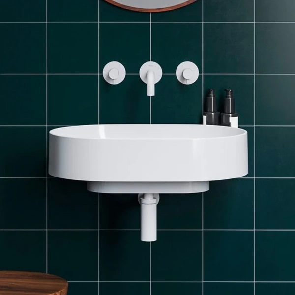 Раковина консоль Ravak Yard XJX01 60 см подвесная, белые - фото 4