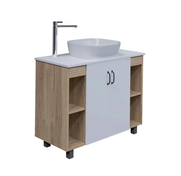 Столешница под раковину Grossman Флай 97,6 см белая index_1 - фото 3