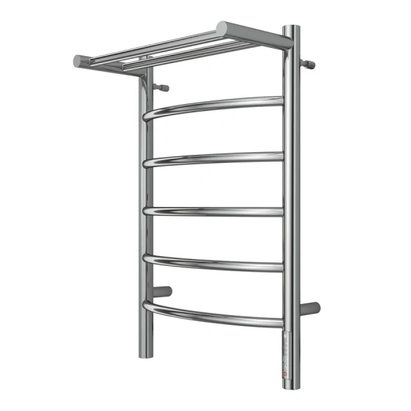 Полотенцесушитель электрический Terminus Классик П6 40х65 см хром - фото 3