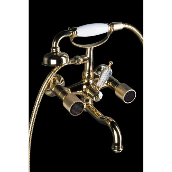 Смеситель для ванны Boheme Royal Cristal с душем - фото 4