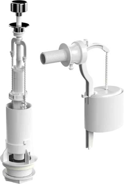 Комплект арматуры BERGES Eko пластик index_2 - фото 5