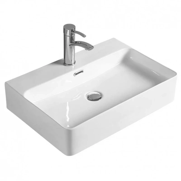 Раковина SantiLine 60 см черная - фото 3