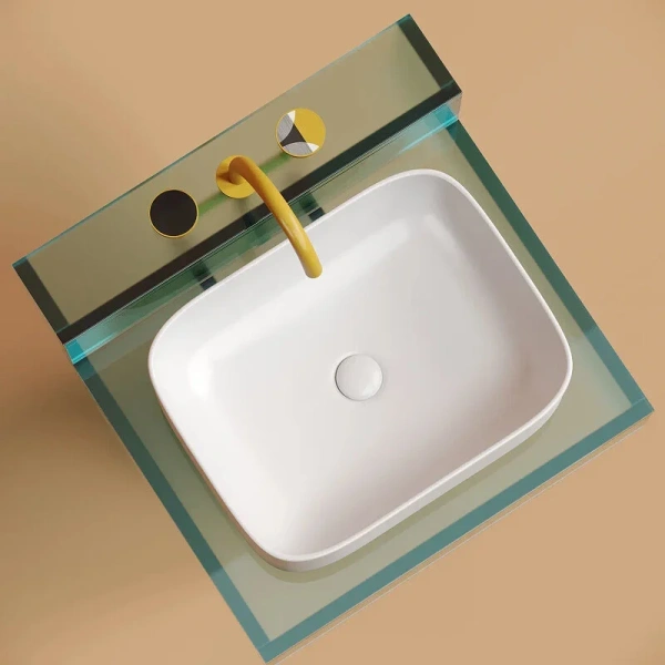 Раковина Ceramica Nova Element 50 см белая матовая - фото 3