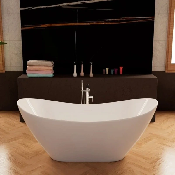 Ванна акриловая Frank F6107, 12519, 170 х 75 см, цвет белый - фото 3