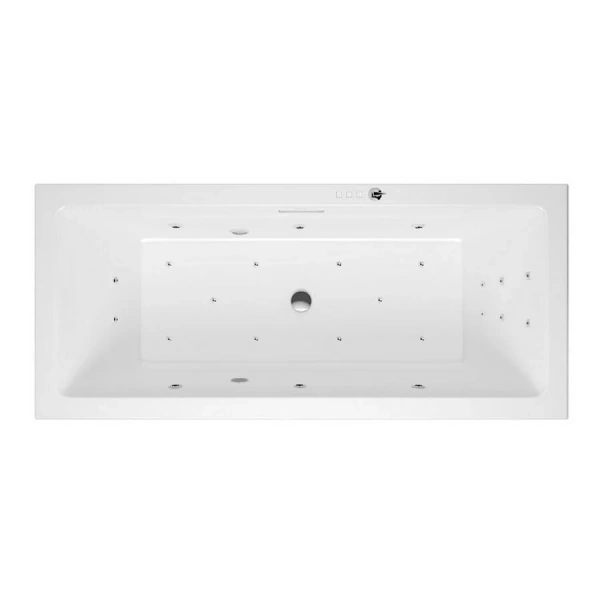 Ванна гидромассажная Excellent Heaven Slim Ultra 170 x 75 см, белый/хром, WAEX.HEV17S.ULTRA.CR - фото 1