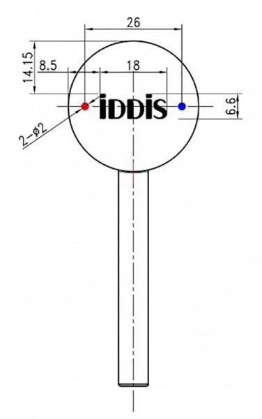 Гигиенический душ со смесителем IDDIS Axes матовый черный - фото 2
