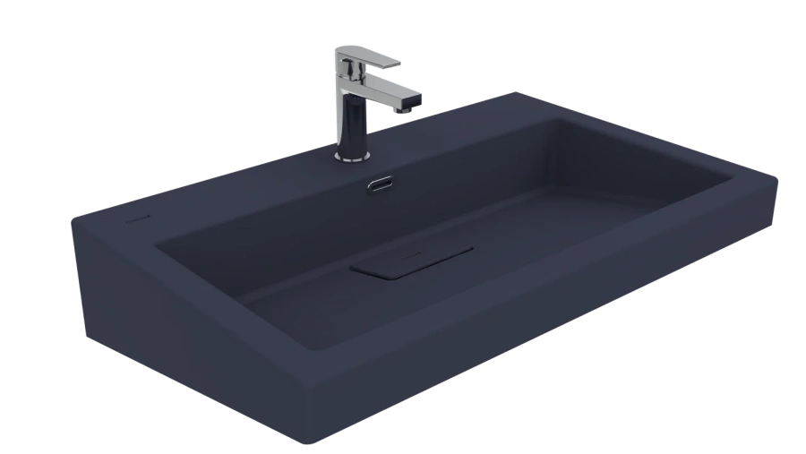 Раковина Creavit Epic 80 см базальт - фото 1