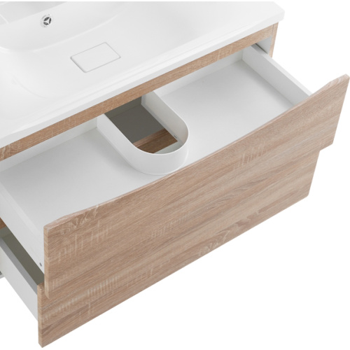 Тумба под раковину подвесная BelBagno Marino 100 см rovere bianco, светло-коричневая - фото 7