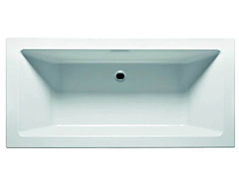 Ванна акриловая Riho Rething Cubic 160x70 см белая, современныe, hi-tech - фото 3