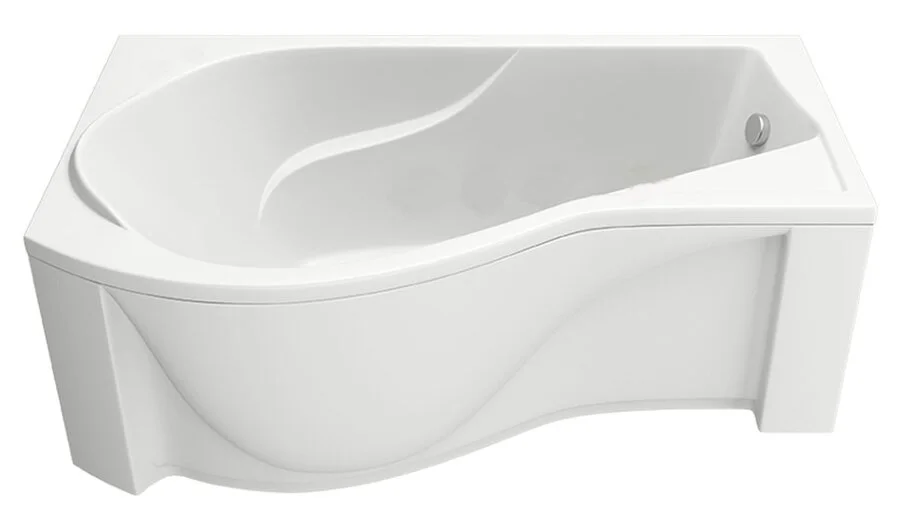 Ванна акриловая Bas Капри, 170 х 94,5 см, левая/правая, В 00015/В 00016 - фото 3