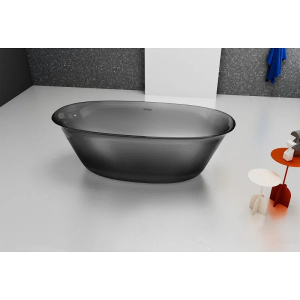 Ванна из полиэфирной смолы Abber Kristall 170x75 см черная, 170x75 см - фото 3